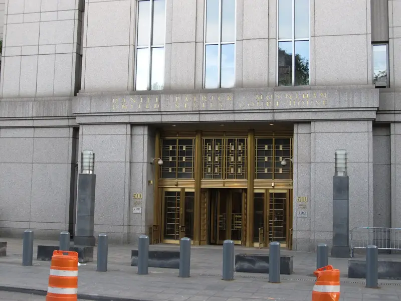 Tòa án Liên bang Daniel Patrick Moynihan, Manhattan, nơi xử vụ Mata v. Avianca.